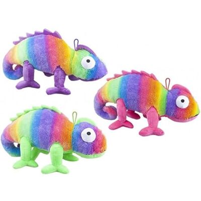 PMS Assorted Colours Charmer Chameleon Rainbow Plush Toy (61 cm) 1 Pc. Luxurious Soft Fill With Embroidered Eyes, for Birthdays, Baby Showers, Holidays, & More PMS Assorted Colours Charmer Chameleon Rainbow Plush Toy (61 cm) 1 Pc. Luxurious Soft Fill With Embroidered Eyes, for Birthdays, Baby Showers, Holidays, & More