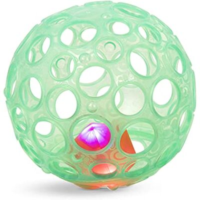 B. toys – Sensory LightUp Baby Rattle – Textured Ball with Holes – Glowing Lights & Rattle – Infants, Babies – Grab n’ Glow – 0+ Months B. toys – Sensory LightUp Baby Rattle – Textured Ball with Holes – Glowing Lights & Rattle – Infants, Babies – Grab n’ Glow – 0+ Months