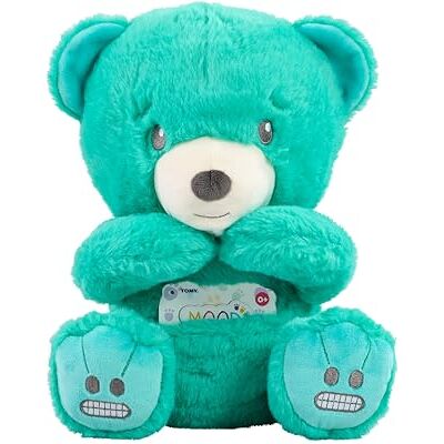 Mood Bears ® Nervous Bear (Large) – Calming Teal Teddy Bear for Kids & Adults, Soft Plush Companion to Ease Worries & Foster Confidence Mood Bears ® Nervous Bear (Large) – Calming Teal Teddy Bear for Kids & Adults, Soft Plush Companion to Ease Worries & Foster Confidence
