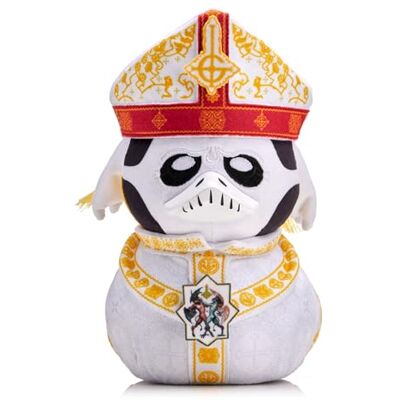 TUBBZ Plush: Ghost Papa Nihil Cosplaying Rubber Duck Soft Plush Collectible Toy – Official Collectible for Fans of Ghost the band TUBBZ Plush: Ghost Papa Nihil Cosplaying Rubber Duck Soft Plush Collectible Toy – Official Collectible for Fans of Ghost the band
