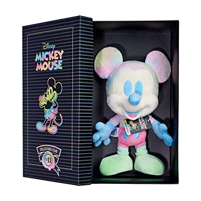 Simba Disney Tie Dye Mickey Mouse Collector Plush Soft Toy In Gift Box, No 11 in This Collection of 12, Collect Them All, Suitable From 0+, Birthday, Christmas, Collector Treat Simba Disney Tie Dye Mickey Mouse Collector Plush Soft Toy In Gift Box, No 11 in This Collection of 12, Collect Them All, Suitable From 0+, Birthday, Christmas, Collector Treat