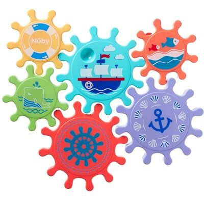Nuby - Bath Cogs - Bright colours - BPA Free - Bath Toy Nuby - Bath Cogs - Bright colours - BPA Free - Bath Toy