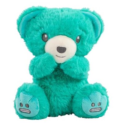 Mood Bears ® Nervous Bear (Mini) – Teal Teddy Bear for Kids & Adults, Emotional Support Plush for Overcoming Worries & Building Confidence Mood Bears ® Nervous Bear (Mini) – Teal Teddy Bear for Kids & Adults, Emotional Support Plush for Overcoming Worries & Building Confidence