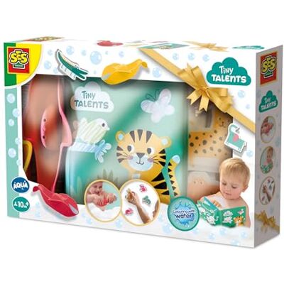 Creative Labs 13229 Safari-Themed Bath Playset Fun Water Adventure for Kids Aged 10M+ with 14 Floating Foam Safari Animals Creative Labs 13229 Safari-Themed Bath Playset Fun Water Adventure for Kids Aged 10M+ with 14 Floating Foam Safari Animals