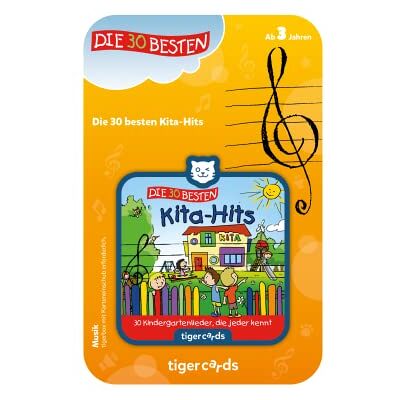 tigermedia tigercard The 30 Best Kita-Hits Children's Activity Dance Moving Singing Tigerbox Music Cube Audio Box Audio Play Children's Songs tigermedia tigercard The 30 Best Kita-Hits Children's Activity Dance Moving Singing Tigerbox Music Cube Audio Box Audio Play Children's Songs