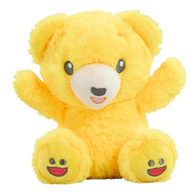 Mood Bears ® Happy Bear (Mini) – Soft Yellow Teddy Bear for Kids & Adults, Cute Plush Toy for Birthday, Love & Positivity Mood Bears ® Happy Bear (Mini) – Soft Yellow Teddy Bear for Kids & Adults, Cute Plush Toy for Birthday, Love & Positivity