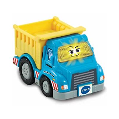 VTech Toot-Toot Drivers Dumper Truck, Toy Car for 1 Year Old, Pretend Play with Lights & Sounds, Interactive Toddlers Toy for 12 Months, 2, 3, 4 +, English Version VTech Toot-Toot Drivers Dumper Truck, Toy Car for 1 Year Old, Pretend Play with Lights & Sounds, Interactive Toddlers Toy for 12 Months, 2, 3, 4 +, English Version