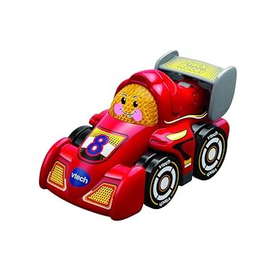 VTech Toot-Toot Drivers Track Racer, Interactive Toddler Toy, Pretend Play Vehicle with Lights, Phrases and Songs, Suitable for 12 Months, 2, 3, 4 Plus Years, English Version VTech Toot-Toot Drivers Track Racer, Interactive Toddler Toy, Pretend Play Vehicle with Lights, Phrases and Songs, Suitable for 12 Months, 2, 3, 4 Plus Years, English Version