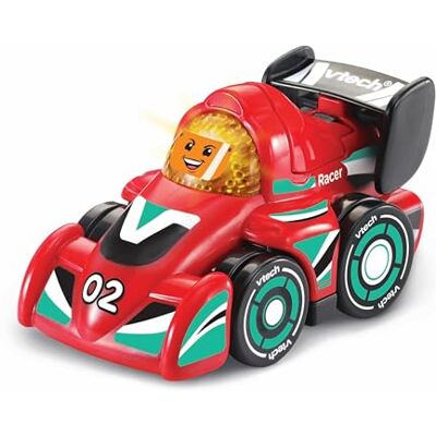 VTech Toot-Toot Drivers V Racers Red, Interactive Toddlers Toy, Pretend Play with Lights and Sounds, Gift For Ages 12 Months, 2, 3, 4+ Years, English Version VTech Toot-Toot Drivers V Racers Red, Interactive Toddlers Toy, Pretend Play with Lights and Sounds, Gift For Ages 12 Months, 2, 3, 4+ Years, English Version