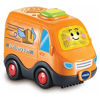 VTech Toot-Toot Drivers Delivery Van Interactive Toddlers Toy for Pretend Play with Lights and Sounds Suitable for Boys & Girls 12 Months, 2, 3, 4 plus Years, English Version VTech Toot-Toot Drivers Delivery Van Interactive Toddlers Toy for Pretend Play with Lights and Sounds Suitable for Boys & Girls 12 Months, 2, 3, 4 plus Years, English Version