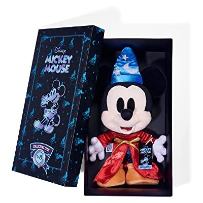 Simba Disney Fantasia Mickey Mouse Collector Plush Soft Toy In Gift Box, No 8 in This Collection of 12, Collect Them All, Suitable From 0+, Birthday, Christmas, Collector Treat Simba Disney Fantasia Mickey Mouse Collector Plush Soft Toy In Gift Box, No 8 in This Collection of 12, Collect Them All, Suitable From 0+, Birthday, Christmas, Collector Treat