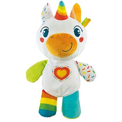 Clementoni - My Little Unicorn-Play Plush: Interactive Learning Soft Toy with Lights & Sounds for Toddlers & Babies (6+ Months) Clementoni - My Little Unicorn-Play Plush: Interactive Learning Soft Toy with Lights & Sounds for Toddlers & Babies (6+ Months)