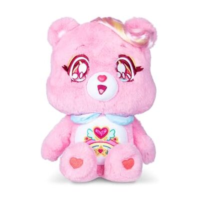 Basic Fun Care Bears 35cm Kindness Keepers Plush – Cheer Bear Eco-Friendly Soft Toy with Cute Expression & Belly Badge – Adorably Collectible Plush for Kids & Fans Basic Fun Care Bears 35cm Kindness Keepers Plush – Cheer Bear Eco-Friendly Soft Toy with Cute Expression & Belly Badge – Adorably Collectible Plush for Kids & Fans