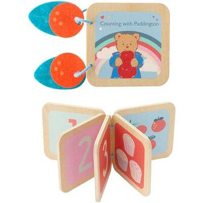 ORANGE TREE Toys Paddington Bear Wooden Counting Cards Toy Wooden Toys for 1 Year Olds, Counting with Numbers 1-4 Toddler Early Development & Activity Toys Official Licensed Paddington Gifts ORANGE TREE Toys Paddington Bear Wooden Counting Cards Toy Wooden Toys for 1 Year Olds, Counting with Numbers 1-4 Toddler Early Development & Activity Toys Official Licensed Paddington Gifts