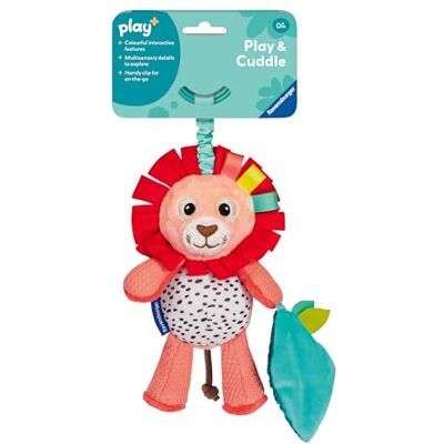 Ravensburger Play+ Shake & Rattle Lion Baby Toys 0- months Sensory Toys for Babies with Handy Clip Ravensburger Play+ Shake & Rattle Lion Baby Toys 0- months Sensory Toys for Babies with Handy Clip