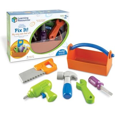 Learning Resources New Sprouts Toddler Tool Box, 6 Pieces Learning Resources New Sprouts Toddler Tool Box, 6 Pieces