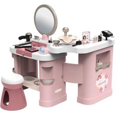 Smoby MY BEAUTY CENTRE 3 in 1 hair and beauty toy salon with cash register, 26 accessories for kids pretend play. Smoby MY BEAUTY CENTRE 3 in 1 hair and beauty toy salon with cash register, 26 accessories for kids pretend play.