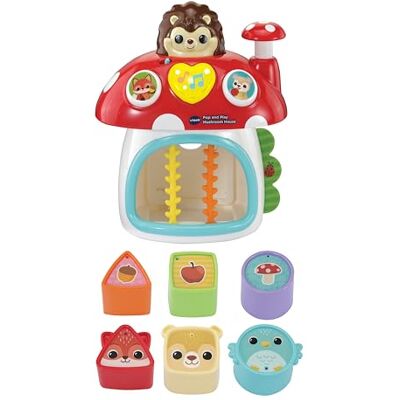 VTech Baby Pop and Play Mushroom House, English VTech Baby Pop and Play Mushroom House, English