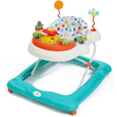 BABYLO Twist About Baby Walker with Activities and Electronic Games, Height Adjustable and 120 Degree Padded Swivel seat BABYLO Twist About Baby Walker with Activities and Electronic Games, Height Adjustable and 120 Degree Padded Swivel seat