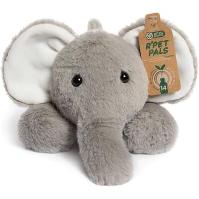 L & P Home & Gifts Lesser & Pavey Rpet Pals Ellie Layin Elephant Teddy For Kids Made Up of Recycled Bottles Stuffed Animal Soft Toys Ideal For Birthday or Baby Gift L & P Home & Gifts Lesser & Pavey Rpet Pals Ellie Layin Elephant Teddy For Kids Made Up of Recycled Bottles Stuffed Animal Soft Toys Ideal For Birthday or Baby Gift