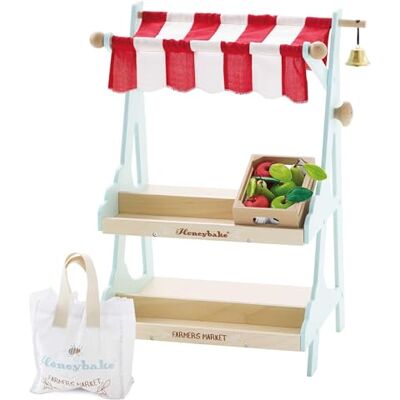 Le Toy Van Wooden Honeybee Market Play Shop Set Supermarket Pretend Play Food Shop,Small Le Toy Van Wooden Honeybee Market Play Shop Set Supermarket Pretend Play Food Shop,Small