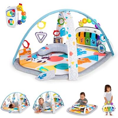 Baby Einstein Kickin Tunes 5-in-1 Bundle, Music & Language Discovery Gym & Take Along Musical Baby Toy, For Ages 0 Months and Up Baby Einstein Kickin Tunes 5-in-1 Bundle, Music & Language Discovery Gym & Take Along Musical Baby Toy, For Ages 0 Months and Up