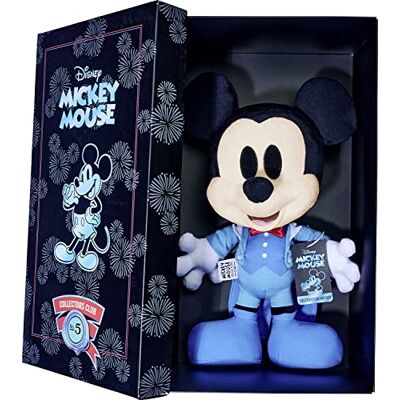 Simba Disney Disneyland Mickey Mouse Collector Plush Soft Toy In Gift Box, No 5 in This Collection of 12, Collect Them All, Suitable From 0+, Birthday, Christmas, Collector Treat Simba Disney Disneyland Mickey Mouse Collector Plush Soft Toy In Gift Box, No 5 in This Collection of 12, Collect Them All, Suitable From 0+, Birthday, Christmas, Collector Treat
