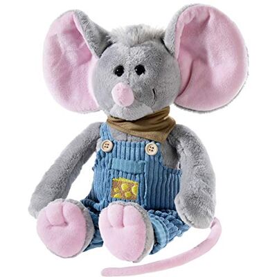 Heunec 335172 plush toy, grey, blue, pink Heunec 335172 plush toy, grey, blue, pink