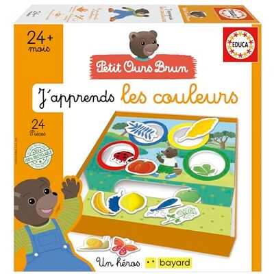 Educa The Game to Learn How to Combine and distinguish The Basic Colours The Little Brown Bear. Classify The Elements According to The corresponding Colour (19877) Educa The Game to Learn How to Combine and distinguish The Basic Colours The Little Brown Bear. Classify The Elements According to The corresponding Colour (19877)