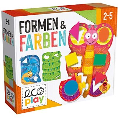 Headu DE52606 Montessori Shapes & Colours Educational Game Orange Headu DE52606 Montessori Shapes & Colours Educational Game Orange