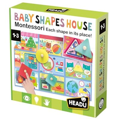 Headu Baby Shapes House Montessori, Learning Resources, Toddler Learning Toys, Learning Games, Shape Sorting, Educational Games, Age 1-3 Years Headu Baby Shapes House Montessori, Learning Resources, Toddler Learning Toys, Learning Games, Shape Sorting, Educational Games, Age 1-3 Years