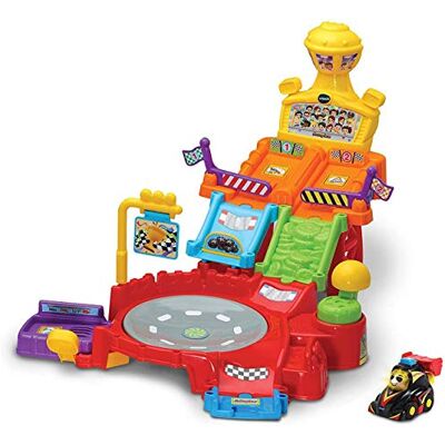 VTech 80-514504 Tut Tut Baby Speedster Racing Slopes, Baby Cars, Multicoloured VTech 80-514504 Tut Tut Baby Speedster Racing Slopes, Baby Cars, Multicoloured