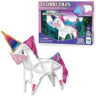 The Learning Journey International U596715 Magical Techno Tiiles Toy-Unicorn, Multicolor, One Size The Learning Journey International U596715 Magical Techno Tiiles Toy-Unicorn, Multicolor, One Size