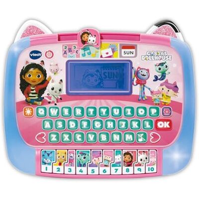 VTech Gabby's Dollhouse: Cat-tacular Tablet, Interactive & Educational Tablet, 6 Character Buttons, Teaches Letters & Phonics, Suitable for Ages 3, 4, 5, 6 Years, English Version VTech Gabby's Dollhouse: Cat-tacular Tablet, Interactive & Educational Tablet, 6 Character Buttons, Teaches Letters & Phonics, Suitable for Ages 3, 4, 5, 6 Years, English Version