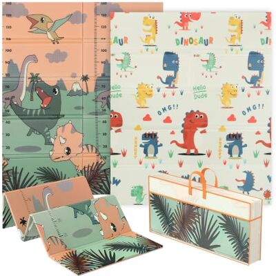 AIYAPLAY Baby Play Mat Foldable 177 x 146 x 1.5cm Dinosaur Theme AIYAPLAY Baby Play Mat Foldable 177 x 146 x 1.5cm Dinosaur Theme