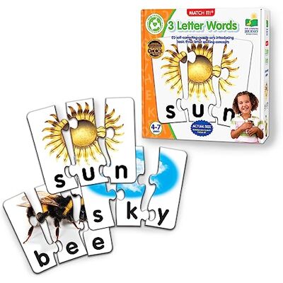 The Learning Journey Match It! 3 Letter Words The Learning Journey Match It! 3 Letter Words
