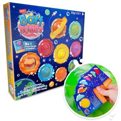 Zimpli Kids 9 x Solar System Bath Bombs Gift Set - Bath Bomb Gift Set Zimpli Kids 9 x Solar System Bath Bombs Gift Set - Bath Bomb Gift Set