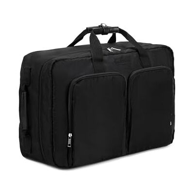 Carlheim Haven Travel Sports Handbag Nylon Black, Black, Medium Carlheim Haven Travel Sports Handbag Nylon Black, Black, Medium