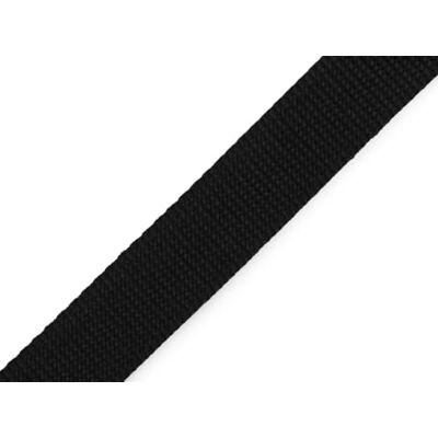 cyclingcolors 25mm Wide Polypropylene Webbing Strap 25 Metres 2mm Thick Rope for Backpacks, Furniture, Chairs, Haberdashery, Clothing, Black cyclingcolors 25mm Wide Polypropylene Webbing Strap 25 Metres 2mm Thick Rope for Backpacks, Furniture, Chairs, Haberdashery, Clothing, Black