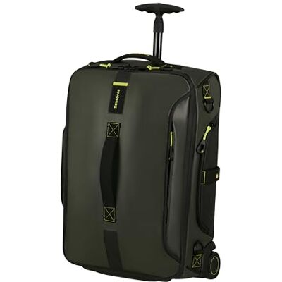 Samsonite Paradiver Light Duffle with Wheels 55/20 Strict Cabin, 55 cm, 48.5 L, Jungle Green Samsonite Paradiver Light Duffle with Wheels 55/20 Strict Cabin, 55 cm, 48.5 L, Jungle Green