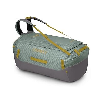Osprey Transporter Travel Duffel Bag, Frosty Mint/Soundwave Grey, 95l Osprey Transporter Travel Duffel Bag, Frosty Mint/Soundwave Grey, 95l