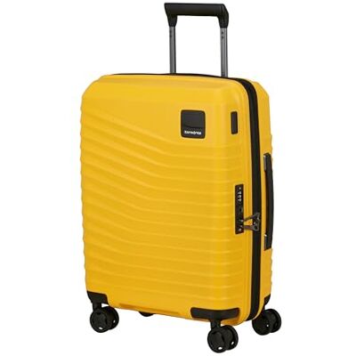 Samsonite Intuo Hard case Hand Luggage 55 x 40 x 20 cm Expandable Cabin Trolley for Ryanair & Most Airlines, 39/45 L, Yellow (Citrus) Samsonite Intuo Hard case Hand Luggage 55 x 40 x 20 cm Expandable Cabin Trolley for Ryanair & Most Airlines, 39/45 L, Yellow (Citrus)