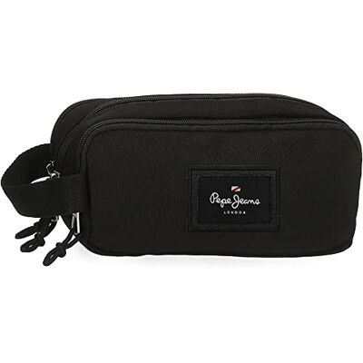 Pepe Jeans Aris Triple Case, Black/White, Triple Case Pepe Jeans Aris Triple Case, Black/White, Triple Case