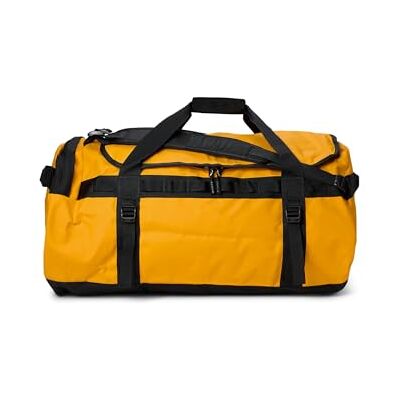 The North Face Men's Base Camp 95L Duffel Summit Gold-Tnf Black-N The North Face Men's Base Camp 95L Duffel Summit Gold-Tnf Black-N