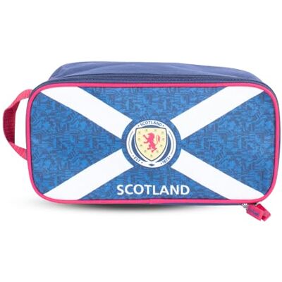 Hy-Pro Scottish FA Boot Bag Shoe Bag with Carry Handle Officially Licensed, Durable Bootbag for Rugby & Football Boots, Sports & Travel Use, Scottish FA Merchandise & Gift Idea Hy-Pro Scottish FA Boot Bag Shoe Bag with Carry Handle Officially Licensed, Durable Bootbag for Rugby & Football Boots, Sports & Travel Use, Scottish FA Merchandise & Gift Idea