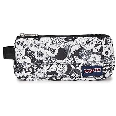 JANSPORT Basic Accessory Pouch – Compact Zip Organizer for Everyday Essentials, 1 L Capacity, 22.5 x 7.5 x 6 cm Doodle Dots JANSPORT Basic Accessory Pouch – Compact Zip Organizer for Everyday Essentials, 1 L Capacity, 22.5 x 7.5 x 6 cm Doodle Dots