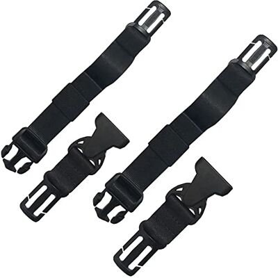 HDHYK Backpack Chest Strap- Suitable for Webbing on The Backpack up to1in.with 8 Pieces Belt Loop Keep Your Straps Tidy.(Black) HDHYK Backpack Chest Strap- Suitable for Webbing on The Backpack up to1in.with 8 Pieces Belt Loop Keep Your Straps Tidy.(Black)