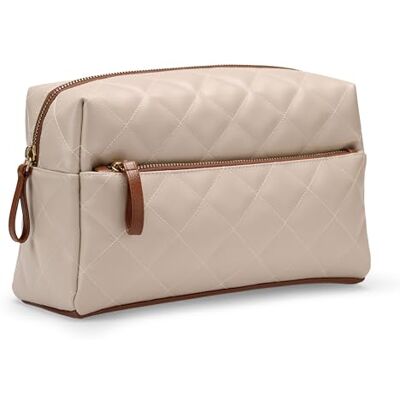 Amazon Essentials Women's Quilted Travel Makeup Bag Amazon Essentials Women's Quilted Travel Makeup Bag