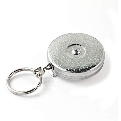 KEY-BAK 5 Keys Roll Strong Stainless Steel Necklace 60 cm with clip, KB 5 Chrome KEY-BAK 5 Keys Roll Strong Stainless Steel Necklace 60 cm with clip, KB 5 Chrome