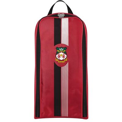 FOCO Officially Licensed Wrexham AFC Red Ultra Action Football Boot Bag FOCO Officially Licensed Wrexham AFC Red Ultra Action Football Boot Bag